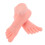 Silicone Foot Display Model Realistic Design For Nail Art 2pcs 1