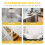 Bath Stickers 24pcs Non Slip Peva 1 Set White 9