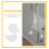 Bath Stickers 24pcs Non Slip Peva 1 Set White 8