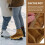 Protective Cover For Ice Skates Coffee Polyester 1 Pair 11