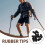 Trekking Pole End Cap Rubber 10pcs 1.77x0.98x0.98in 10