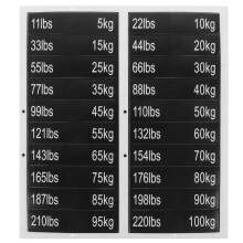 Zehuanyu  Self-Adhesive Weight Tags Weighted Block Stickers