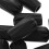 Trekking Pole End Cap Rubber 10pcs 1.77x0.98x0.98in 8
