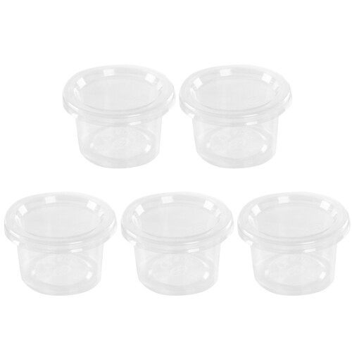 100pcs Containers With Lids For Sauces, Yogurt, Jelly, Pudding 1