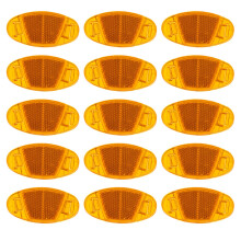 16 Pcs Reflector Spoke Lights Bike Accessories Fitness