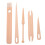 Wood Weaving Tool Set Khaki 1set 7.8x1in 1