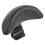 Passenger Backrest Outdoor Cycling Black Iron 1pack 7