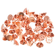 50Sets Metall Pin Halter Sicherer Verschluss Für Anstecker