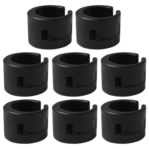 8pcs Bicycle Chain Guard Dirt Bikes Accessories Rubber Frame