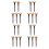 Raindrops  20 Pcs Vintage Decor Table Sign Brass Decorative Nails 1