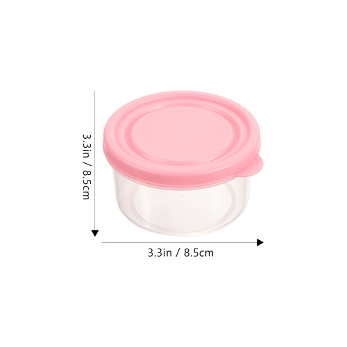 24 Pcs 150ml Convenient Mini Plastic Bowl Storage Food Case 1
