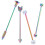 Hoop Stud Arrow Earrings Industrial Barbell Design 3