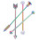 Hoop Stud Arrow Earrings Industrial Barbell Design 1
