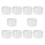 Dessert Cups Transparent 10pcs 2.7in 6