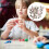 Mini Paper Craft Metal Brads Assorted Color 50pcs 4