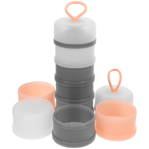 2Pièces Boîtes Empilables Silicone Pour Snacks