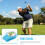 Blue Golf Hat Clip Practical 1set 3.3x1.2in 11