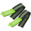 Cycling Leg Straps Adjustable Elastic Bands Green 2pcs 8
