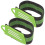 Cycling Leg Straps Adjustable Elastic Bands Green 2pcs 5