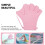 1 Pair Pink Adjustable Aquatic Hand Paddles For Upper Exercise 11