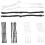 Mens Bowtie Straps Adjustable 20pcs For Birthdays 6