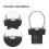 2pcs Pad Locks With Code Digital High Security For Bicycle 7