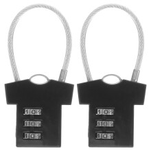 2pcs Pad Locks With Code Digital High Security For Bicycle