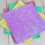 100 Pcs/2 Glitter Origami Beads Patterned Craft Paper Pearlescent 3