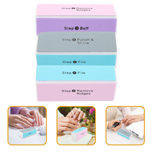 3 Pcs Nail Buffing Block Fingernail Buffer Perfect Manicure 1