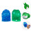 Golfs Ball Maker Marking Tool Compact Design 2pcs Plastic Blue 4