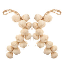 2St Knoflook Decoratie Hanger Wit Voor En Feestversiering