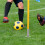 Ground Flag Stake Soccer Corner Flags Holder Iron 4pcs 5