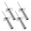 Ground Flag Stake Soccer Corner Flags Holder Iron 4pcs 6