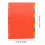 Multicolor Tab Dividers For Binders And Notebooks - 20 Sheets 3