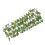 Realistisch Groen Bladeren Schutting Ornament 7