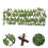 Realistisch Groen Bladeren Schutting Ornament 3
