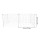 Raindrops Cat Enclosure Iron Wire For Pets 1 Set 2