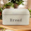 Sealed Bread Box Metal Beige 1set 10