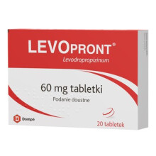 Levopront 60 mg, 20 tablets