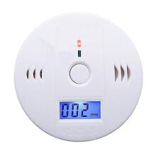 Lcd Co Carbon Monoxide Detector Poisoning Gas Fire Warning Safe Alarm Sensor