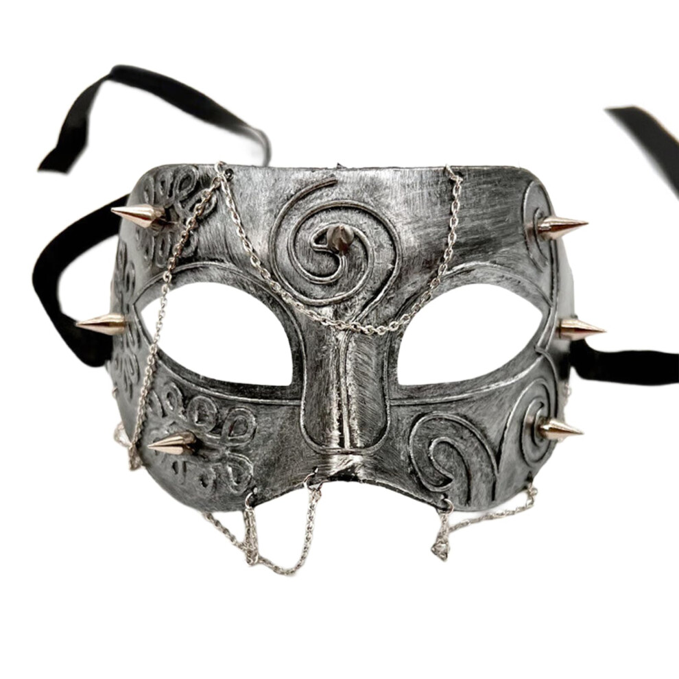 Unisex Gezackte Maskerade Cosplay Half Face Mask for Steampunk, Halloween Costume Parties, Gift Ideas-image-OPC-PK8CM2G-NEW