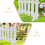 Fairy Fence Plastic Fence Base White Pp 5pcs 7