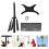 Volleyball Trainer Equipment Footwork Training Black 1pcs 5