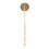 1pc Incense Ash Pressing Tool Copper Incense Ash Presser Long Handle 1