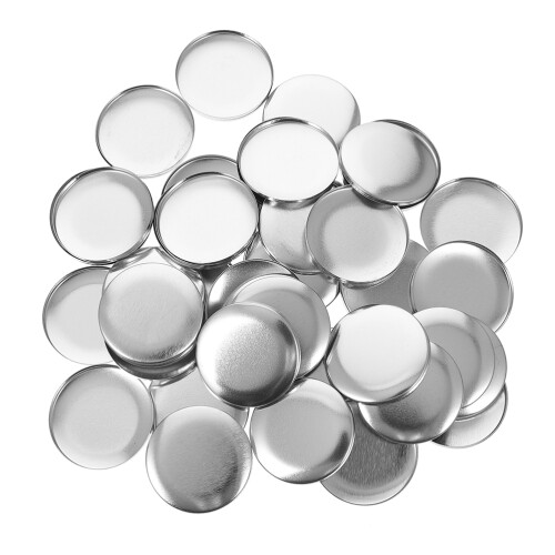 Mlins  100 Sets Decorative Press For Buttons Accessories Empty Emblems 2