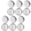 Mlins  100 Sets Decorative Press For Buttons Accessories Empty Emblems 7