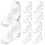 10 Pcs Acrylic Corner Code Angle Brackets For Tables Braces Dressers 9
