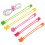 Masteelf  5 Pcs Silicon Elastic Binding Rope Practical Fixing Band 10