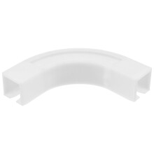 Plastic Curtain Track Joints White Window Curtain Rail Connectors