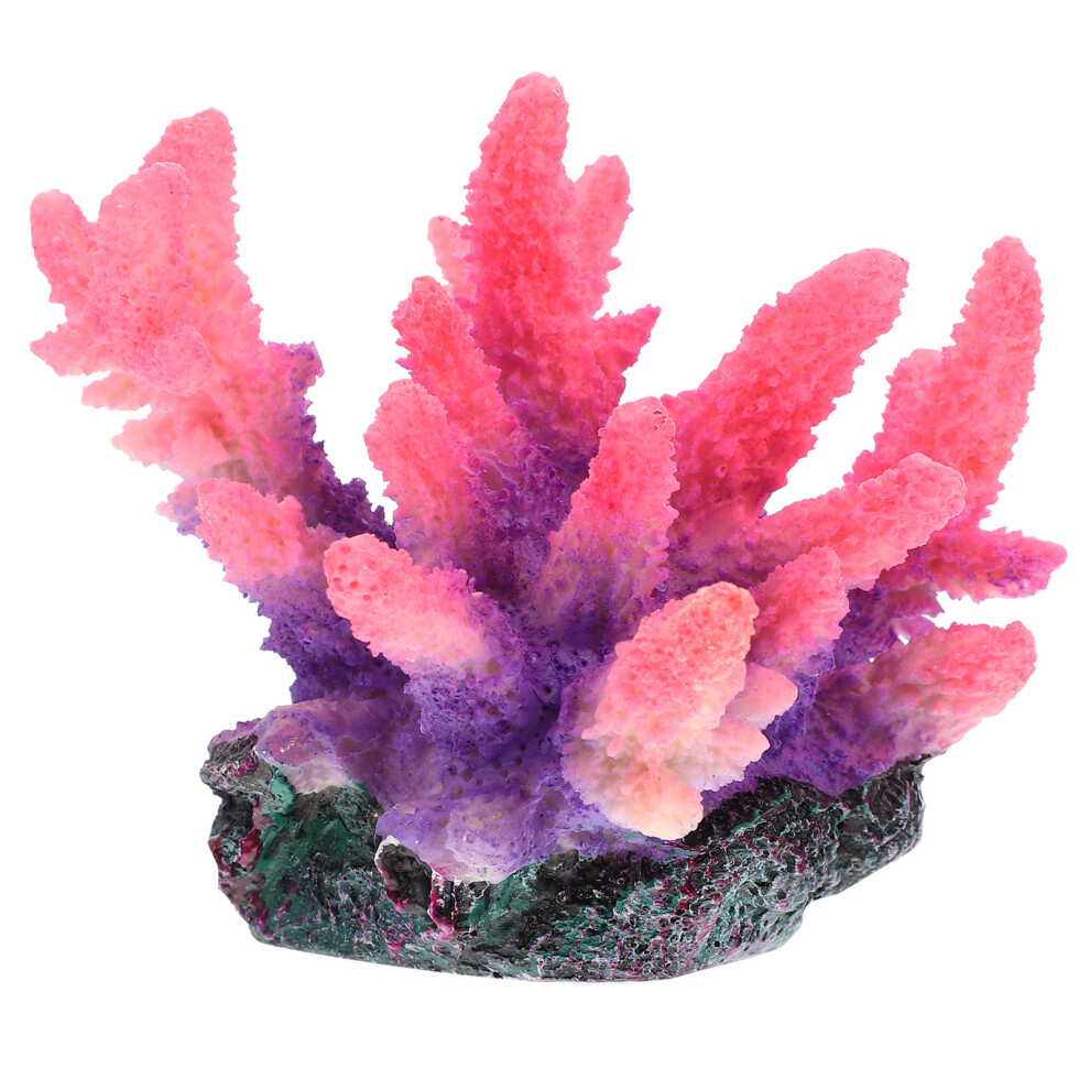 Fish Tank Coral Statue Aquarium Decor Realistic Simulated Ornament